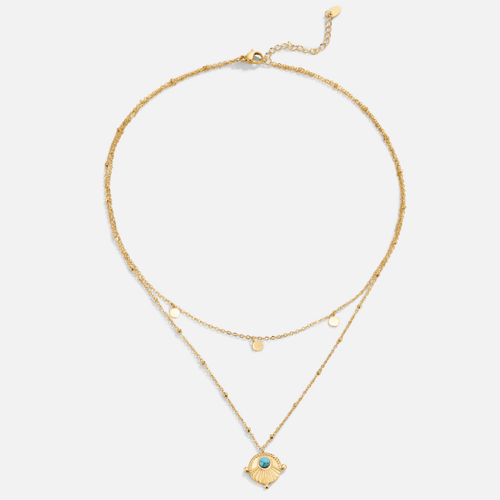 Layered Turquoise Necklace
